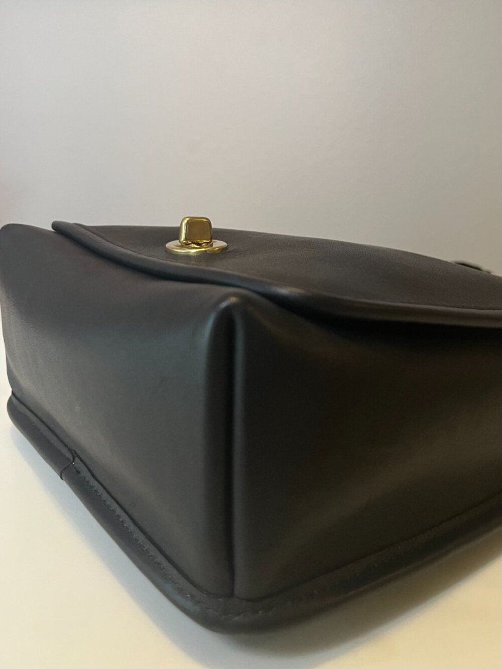 Coach Legacy Companion Flap Crossbody Vintage Bag Black 9076 NWOT - Picture 12 of 15